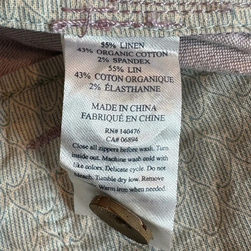 FAHERTY Tradewinds Organic Cotton Blend Shorts size 40 NWT